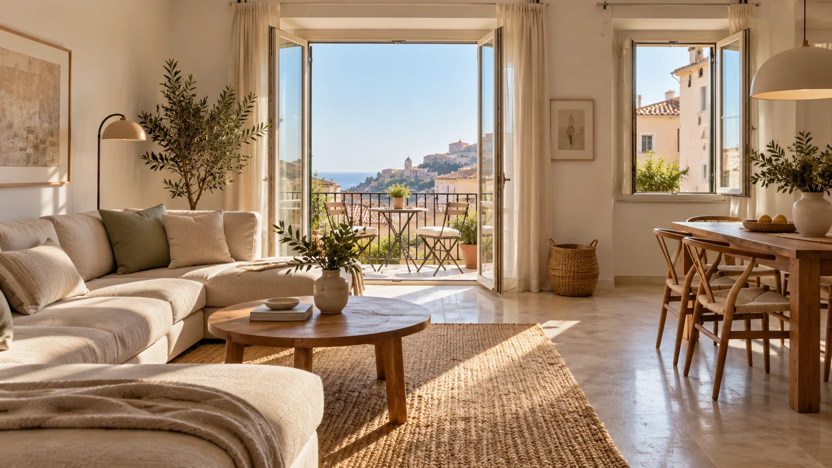 Appartamento luminoso con balcone, pronto per essere valutato o messo in vendita
